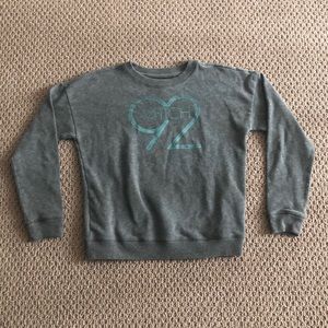 Abercrombie Heather Gray Crewneck